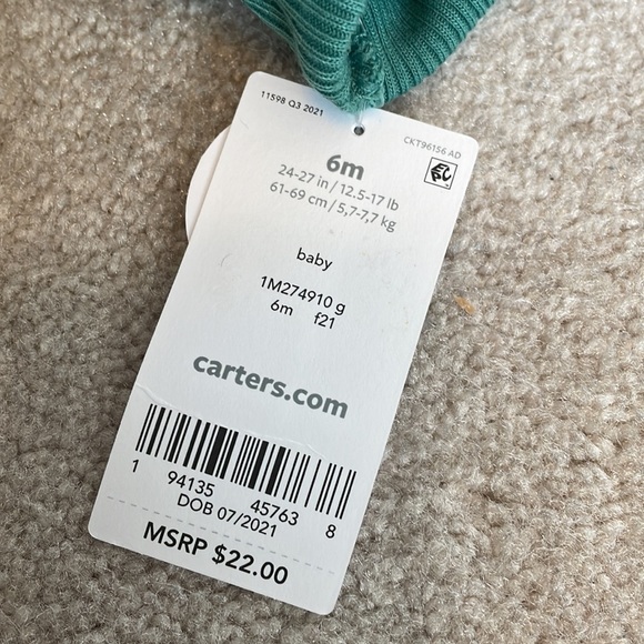 BNWT one piece with dinosaur hood art (6m) - Picture 2 of 6